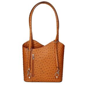Chiara Ferretti Leather Shopper Tote, Brown